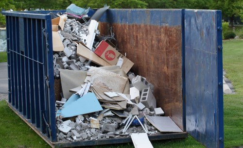 Recyclable materials sorted for business waste management in Eltham
