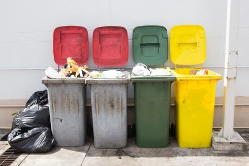 Eco-friendly garage clearance process in Eltham