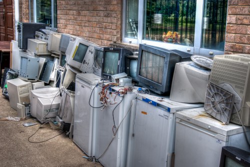 Organized garage after clearance in Eltham