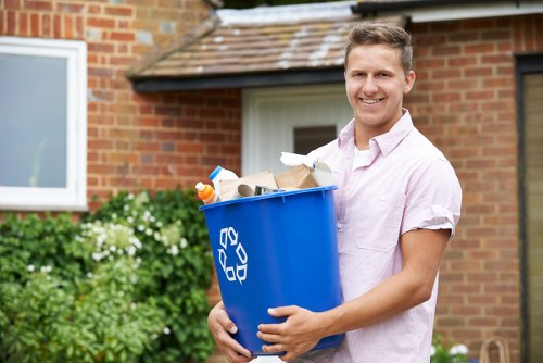 Professional waste clearance team in Eltham